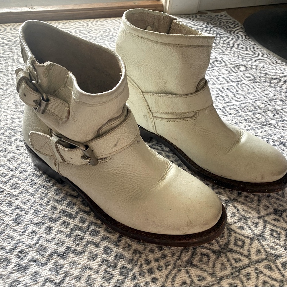 Hand Made Leather Booties by A$H